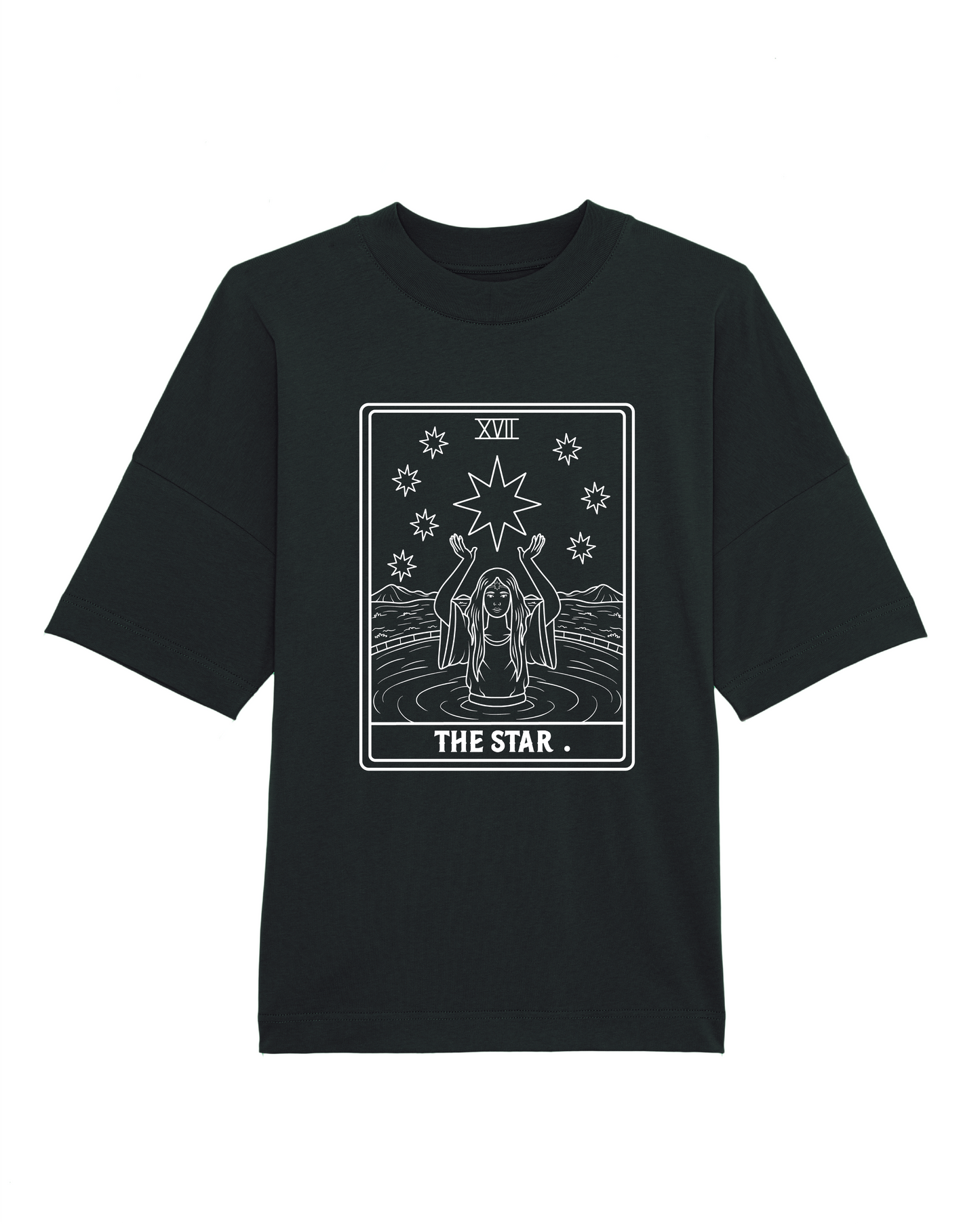 Tarot The Star Unisex Oversized T-shirt