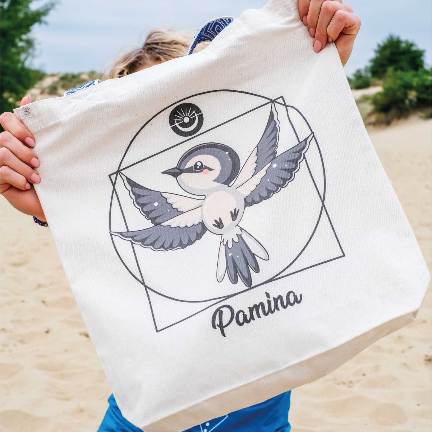 Da Vinci Mockingbird Ethnic Totebag