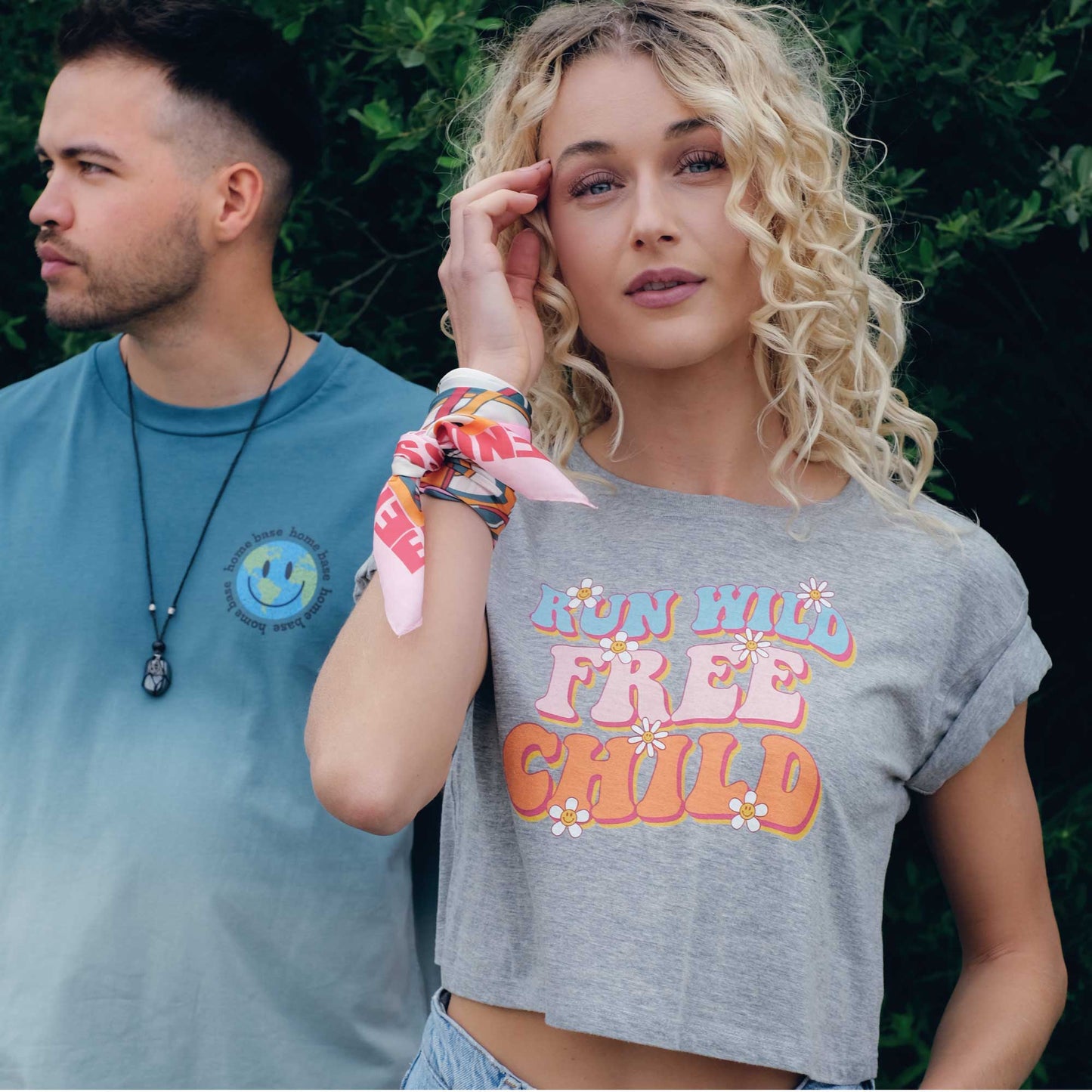Run Wild crop top dames