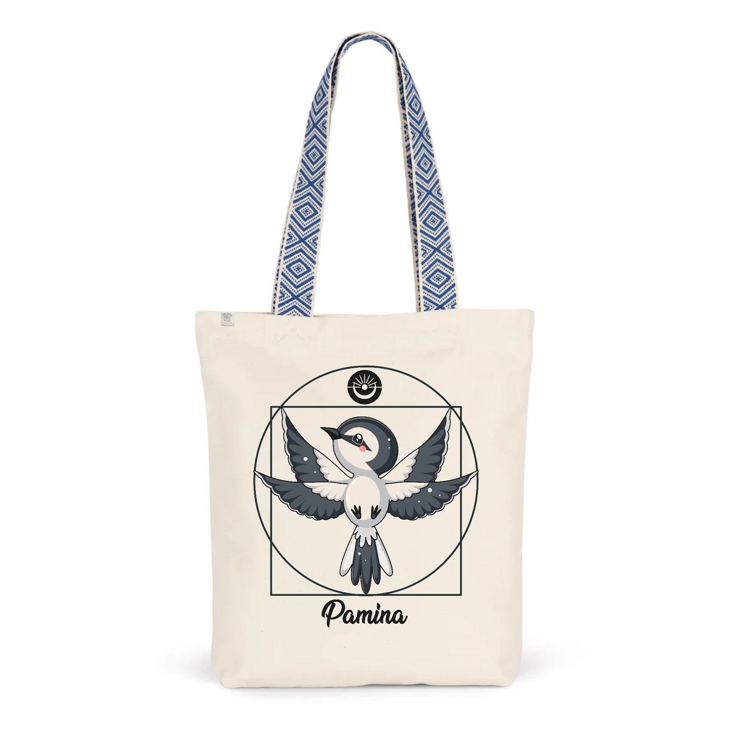 Da Vinci Mockingbird Ethnic Totebag