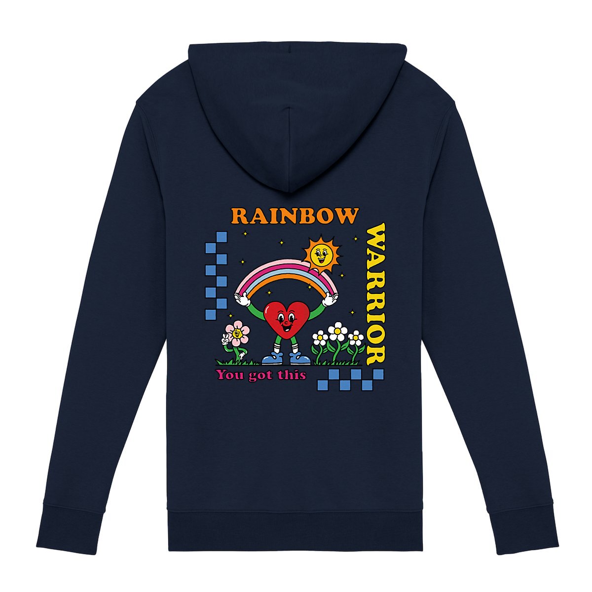 Rainbow warrior Unisex Zip Hoodie