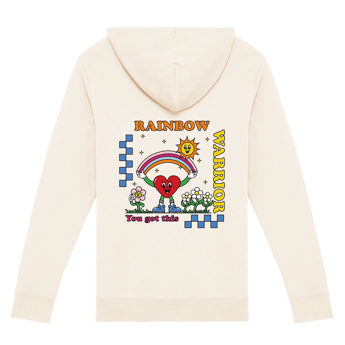 Rainbow warrior Unisex Zip Hoodie