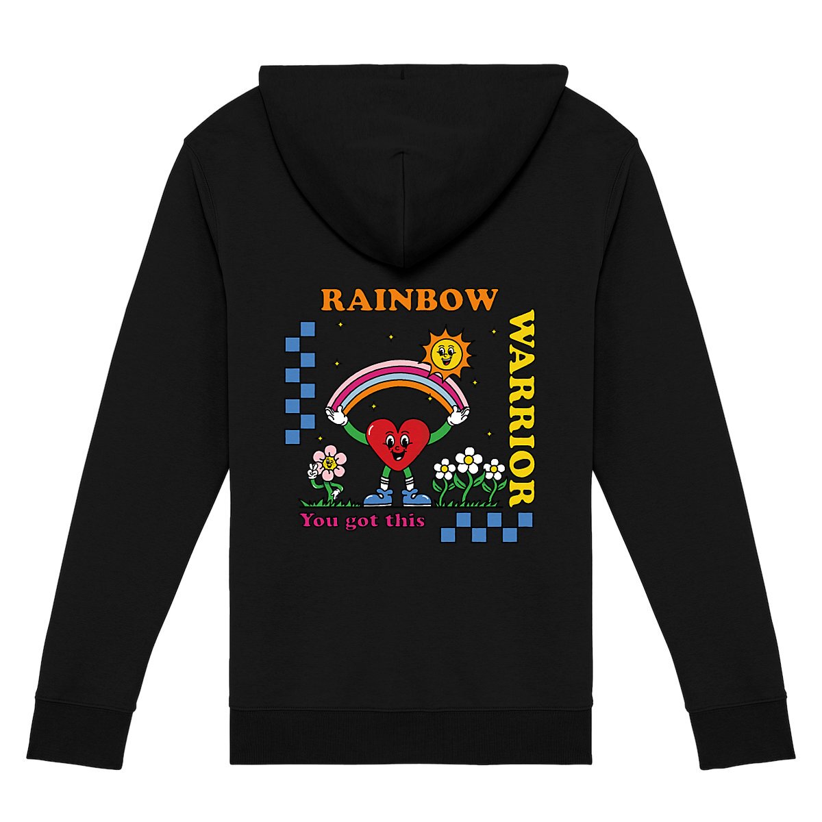 Rainbow warrior Unisex Zip Hoodie